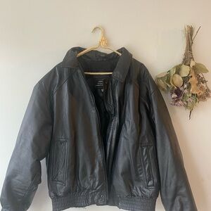 Vintage leather jacket